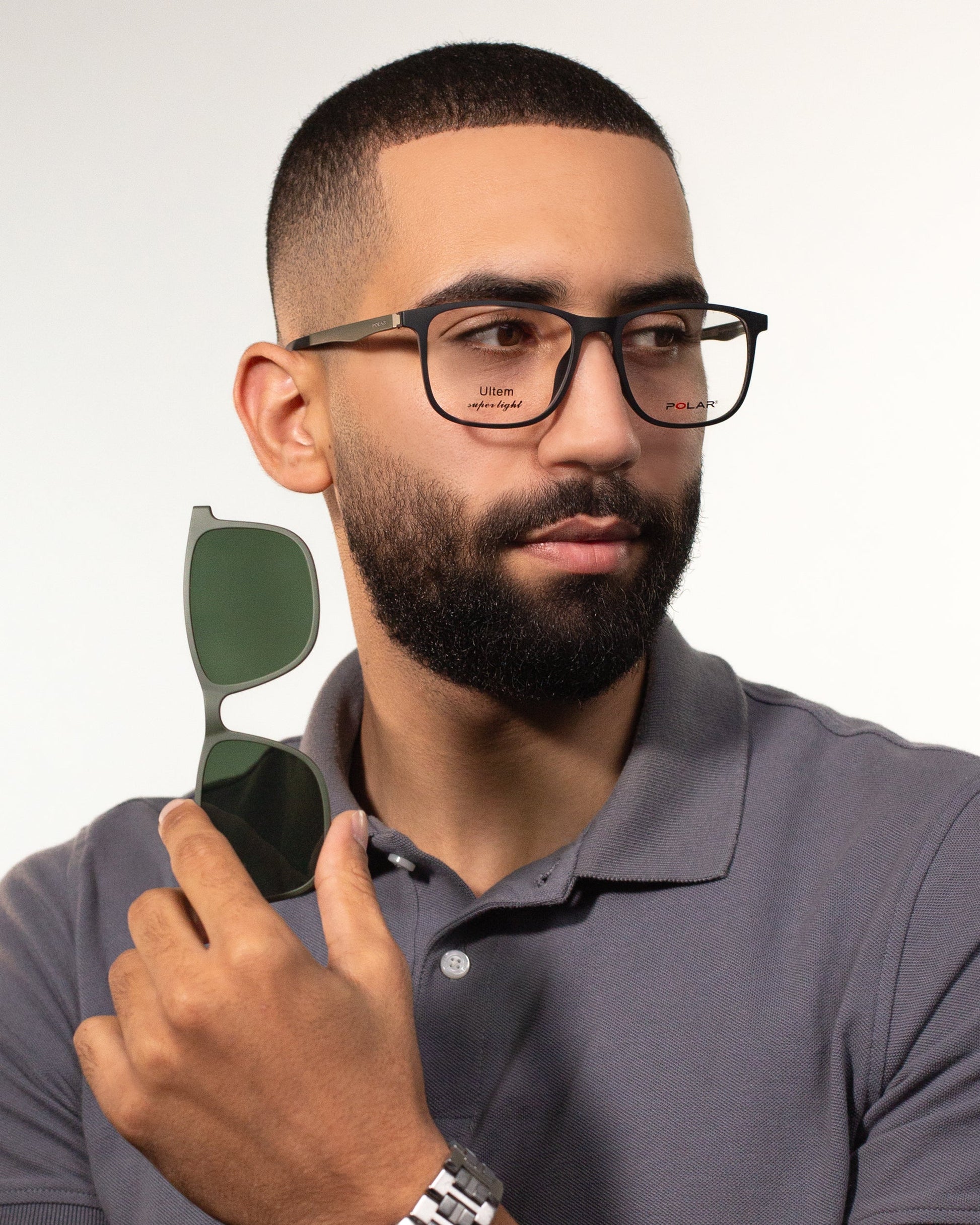 Polar 470 Clip One – Noir Vert Polar