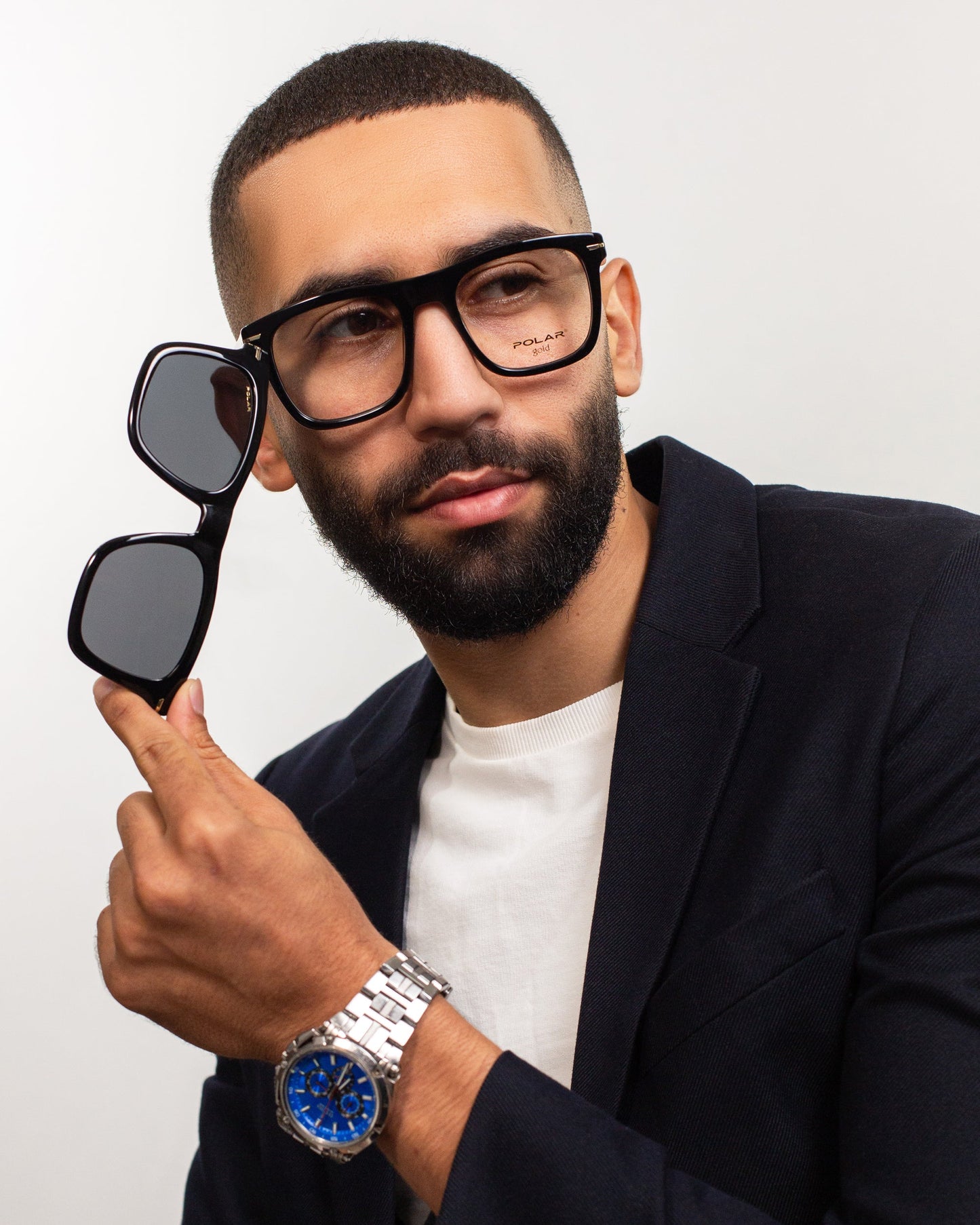 Polar Gold 7018 Clip One – Havana / Vert Polar