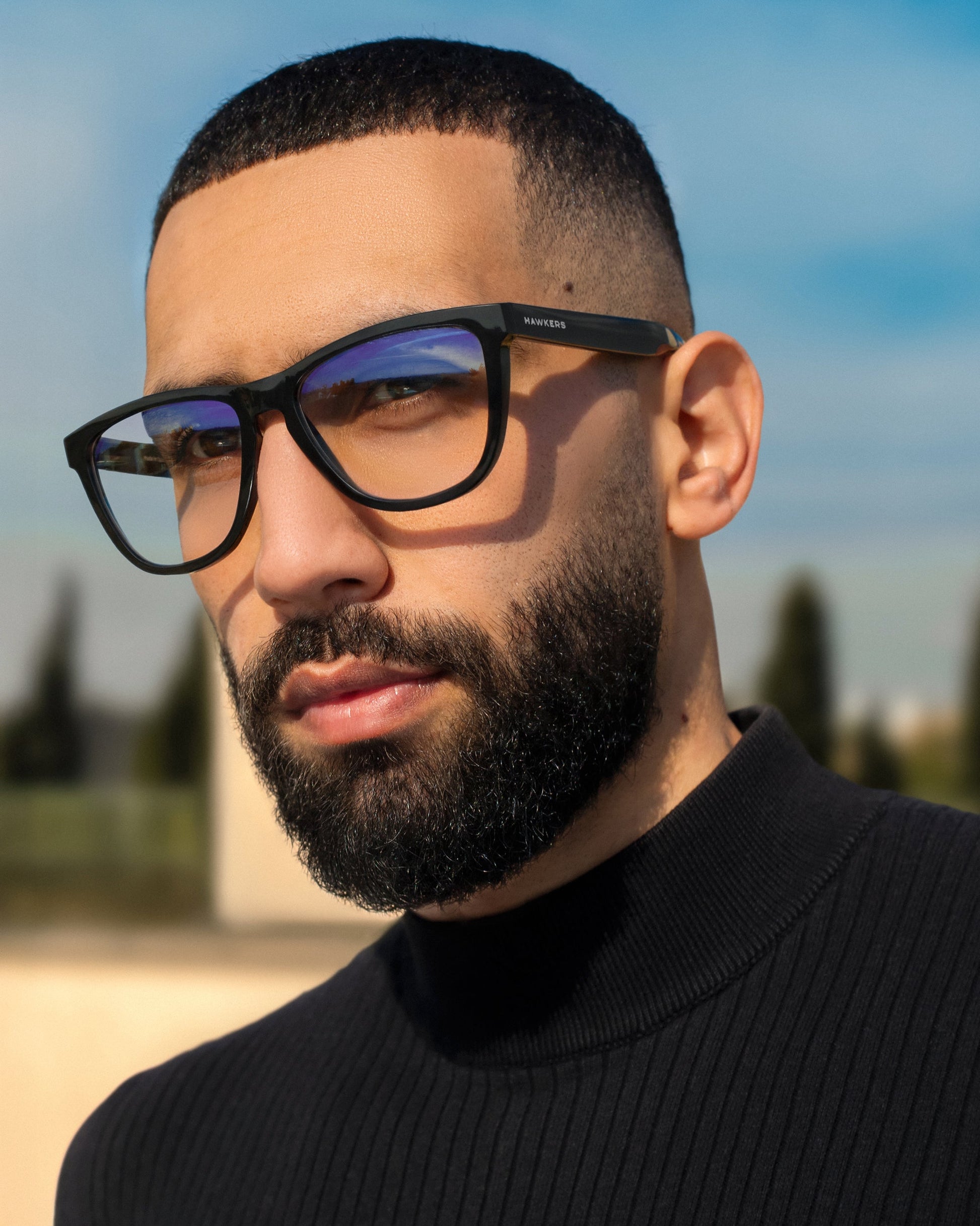 Hawkers One Raw Blue Blocks, Noir Nwadri