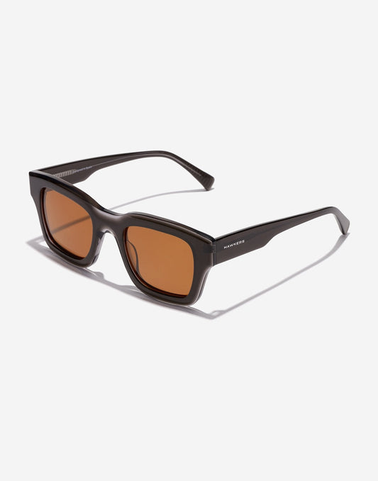 CULTURE - POLARIZED DARK GREY BROWN HAWKERS