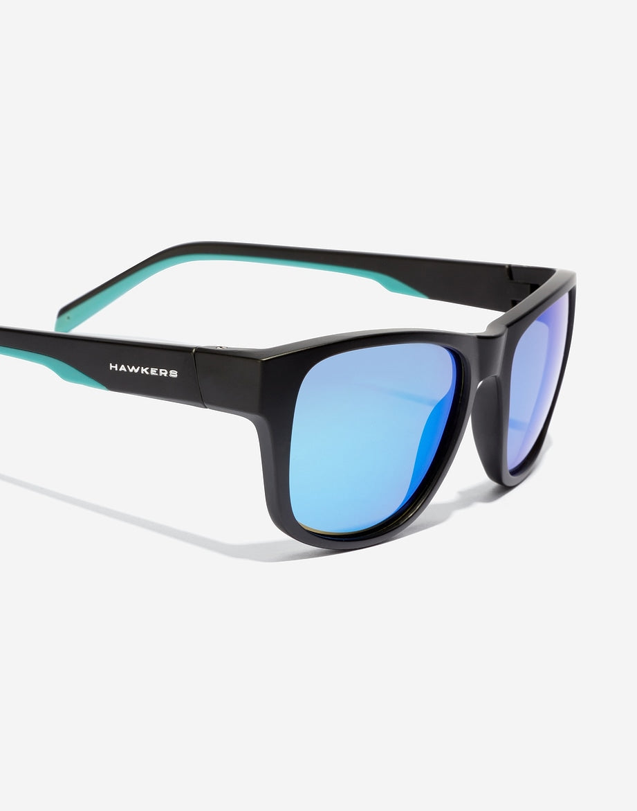 OWENS - POLARIZED BLACK CLEAR BLUE HAWKERS