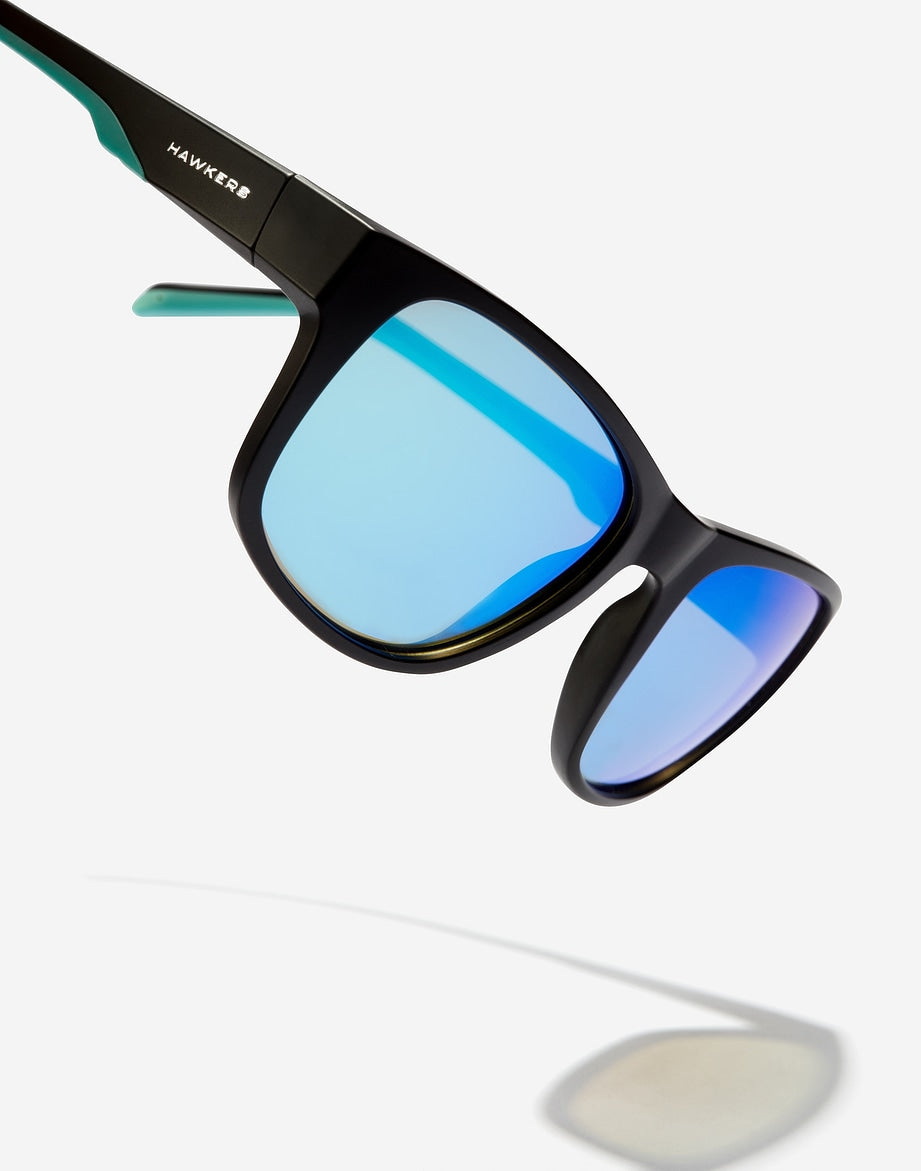 OWENS - POLARIZED BLACK CLEAR BLUE HAWKERS
