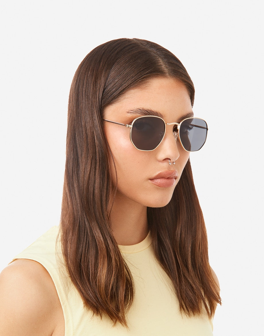 SIXGON DRIVE - POLARIZED  GOLD GREY Nwadri